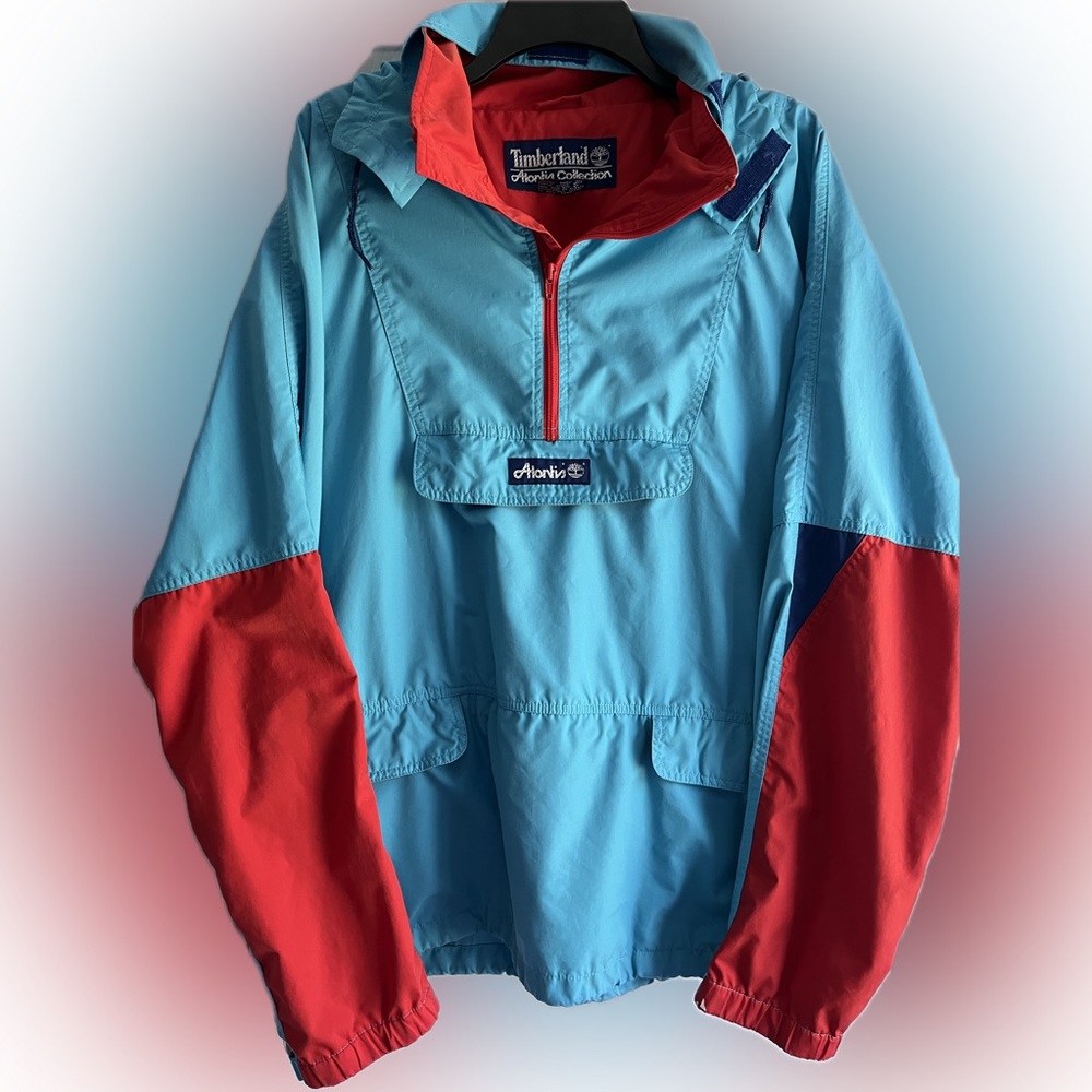 Timberland windbreaker Atlantis vintage rare 80’s 90’s pullover men’s size XL